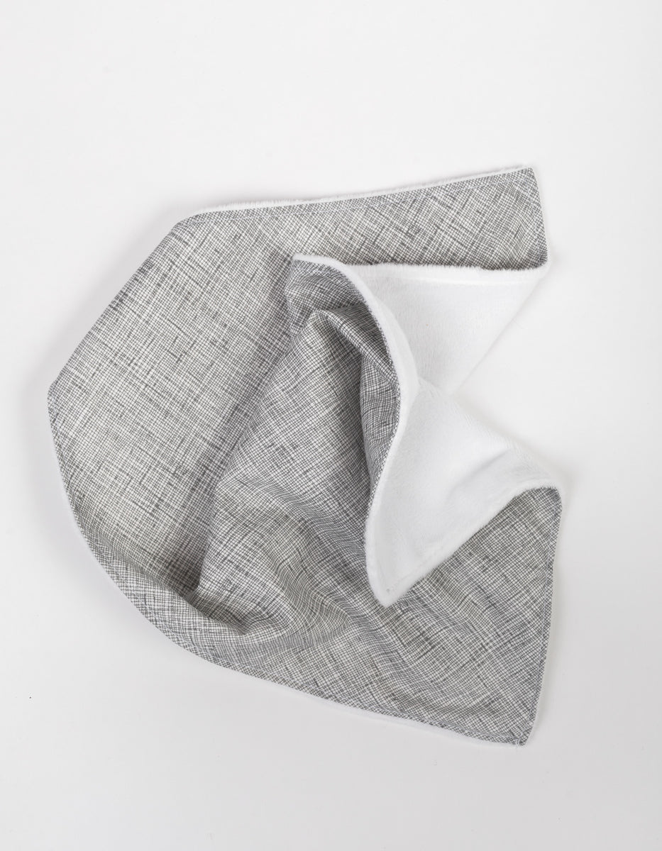 Nest Grey Lovey Security Blanket - Olli+Lime